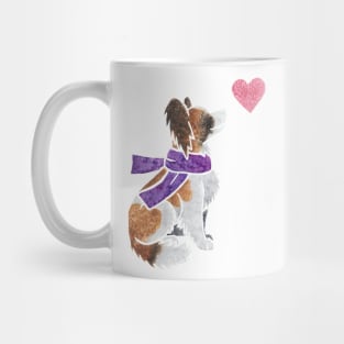 Watercolour Papillon Mug